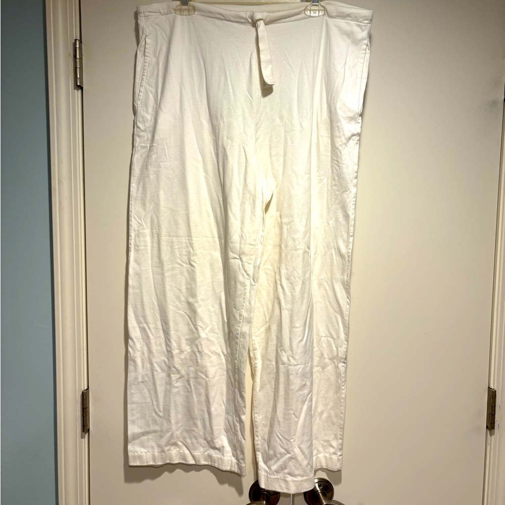 J Crew Wide leg pajama pants